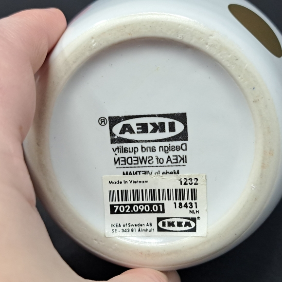 Vintage Ikea Ceramic Bud Vase - Picture 5 of 5